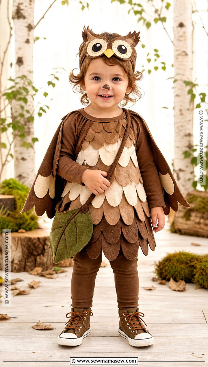 Toddler Girl Owl Costume - 30 toddler girl halloween costume ideas