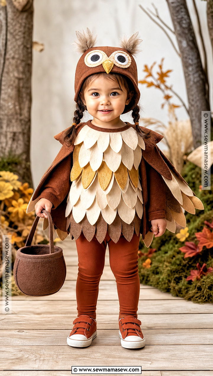 Toddler Girl Owl Costume - 40 toddler girl halloween costume ideas