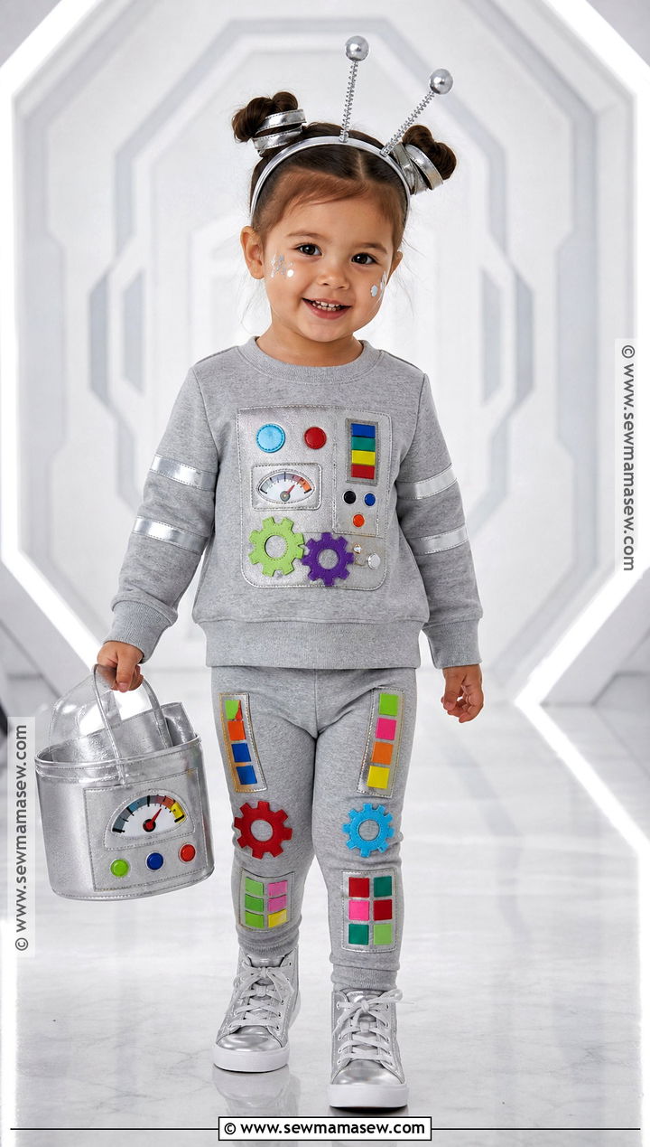 Toddler Girl Robot Costume - 40 toddler girl halloween costume ideas