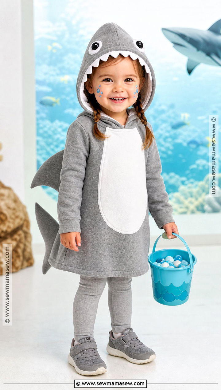 Toddler Girl Shark Costume - 40 toddler girl halloween costume ideas