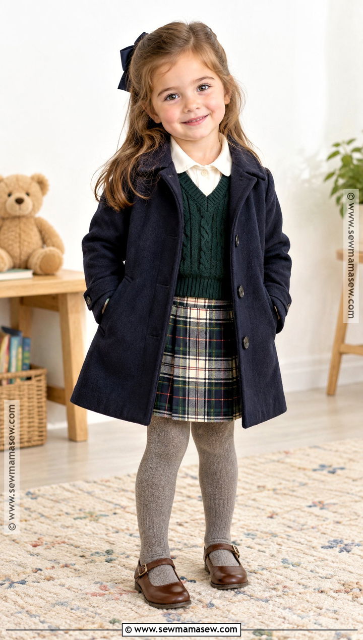 Toddler Girl Sweater Vest And Skirt Outfit - 25 toddler fall outfits for girls