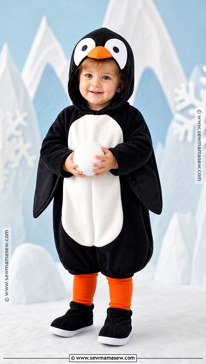 Toddler Hooded Penguin Costume - 35 penguin costume ideas