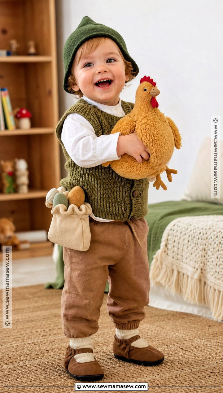 Toddler Jack Costume With Knit Vest - 30 jack and the beanstalk costume ideas