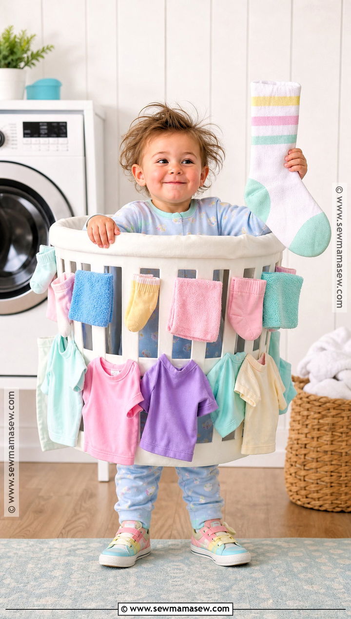 Toddler Laundry Basket Costume - 30 funny toddler halloween costumes