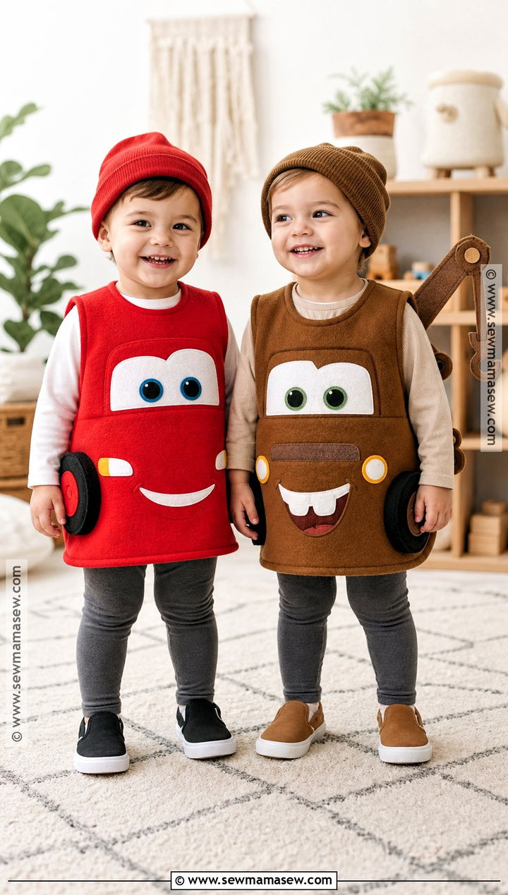 Toddler Lightning McQueen And Mater Costume - 35 lightning mcqueen and mater costume ideas