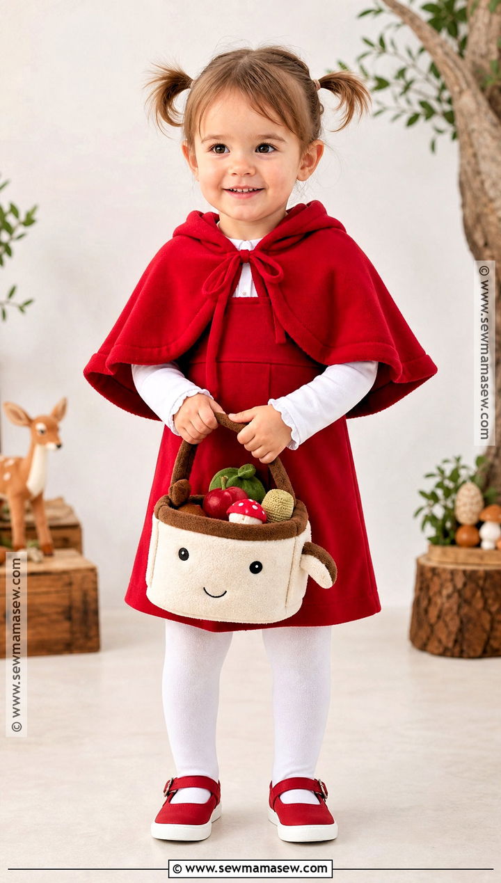 Toddler Little Red Riding Hood Costume - 30 Little Red Costume Ideas