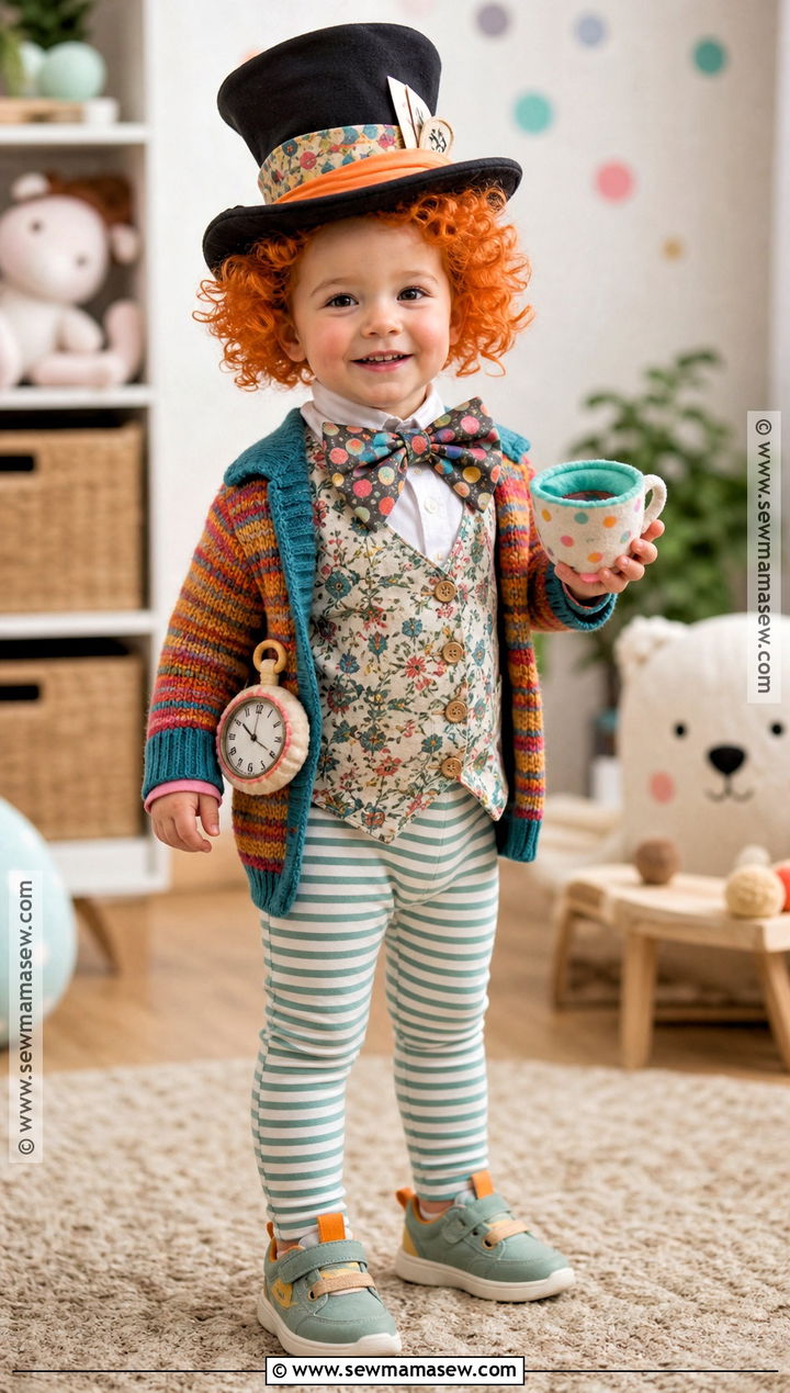 Toddler Mad Hatter Costume With Soft Top Hat - 50 mad hatter costume ideas