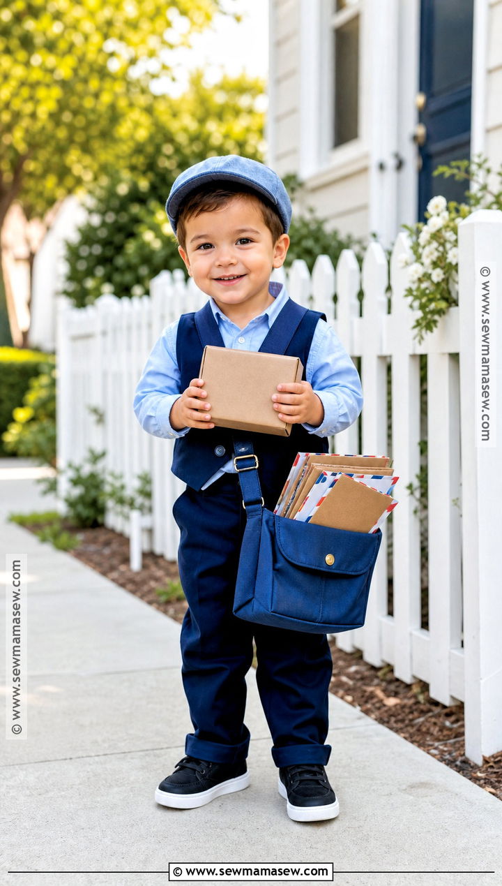 Toddler Mail Carrier Costume - 30 toddler boy costumes