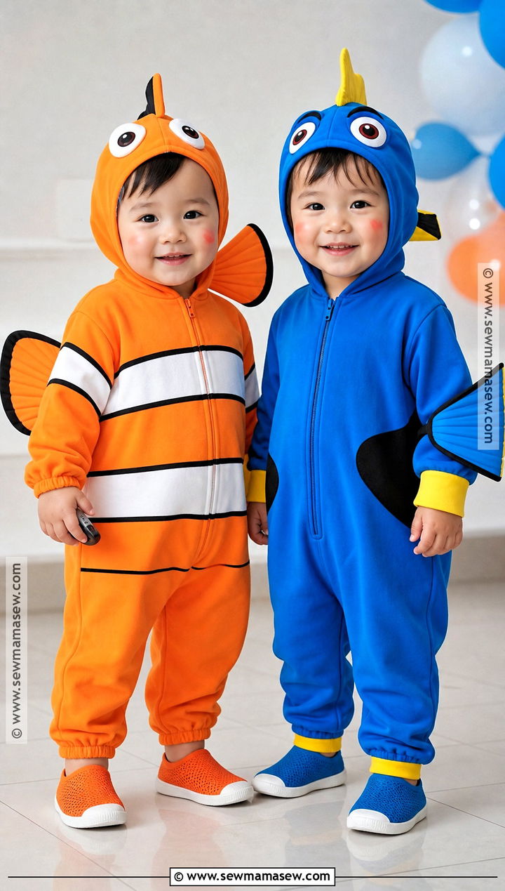 Toddler Nemo And Dory Costume - 30 nemo and dory costume ideas