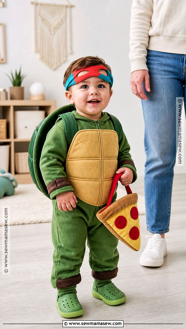 Toddler Ninja Turtle Costume - 30 ninja turtle halloween costume ideas