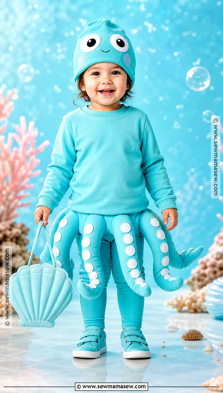 Toddler Octopus Costume - 30 toddler halloween costume ideas