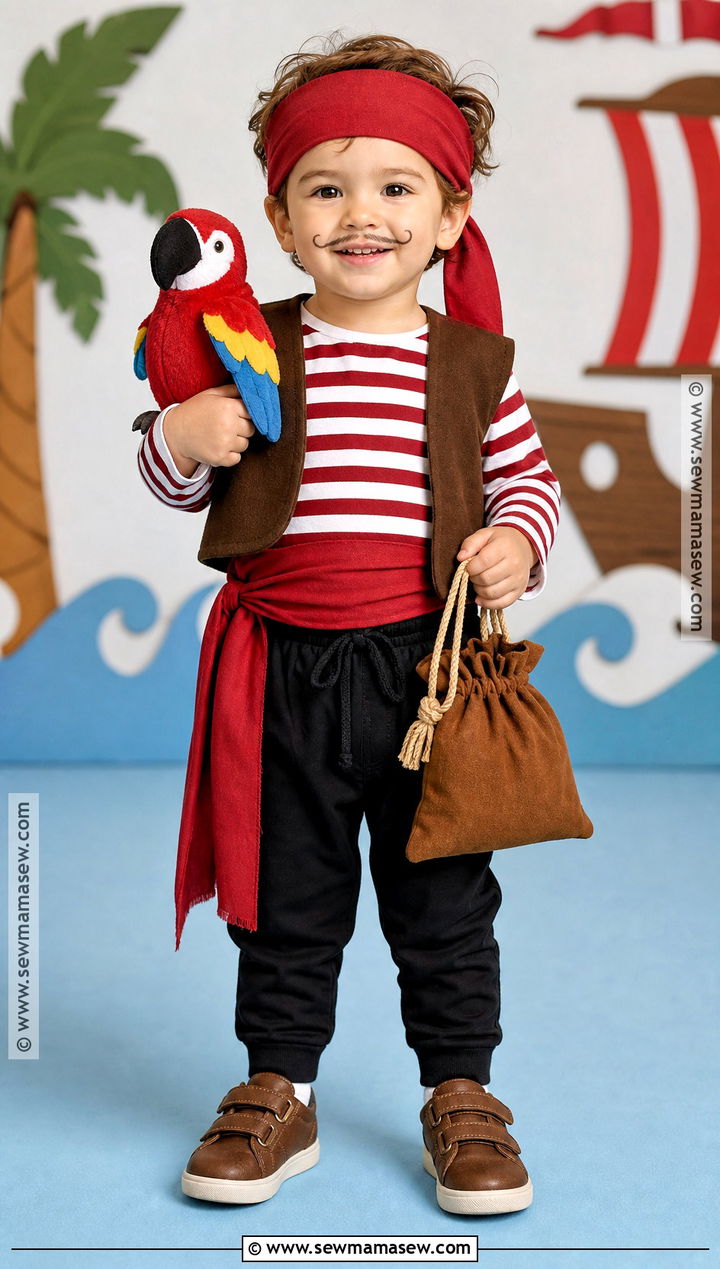 Toddler Pirate Costume - 35 easy pirate costume ideas