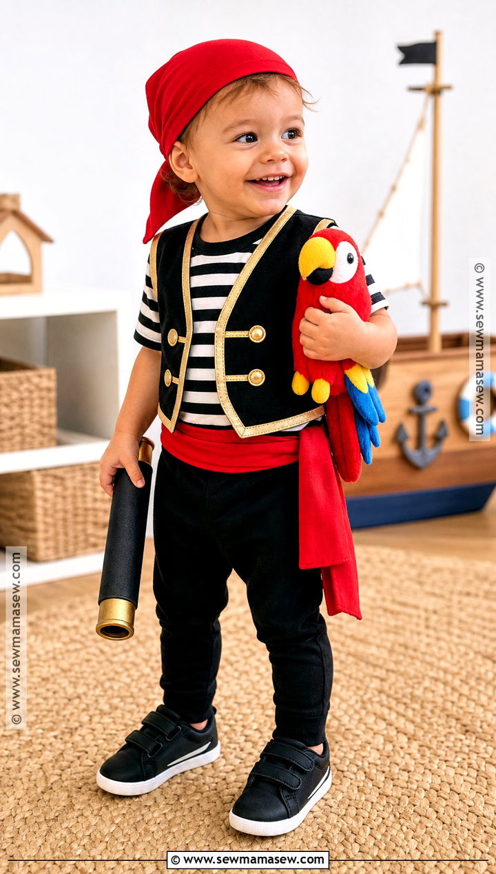 Toddler Pirate Costume - 35 pirate costumes