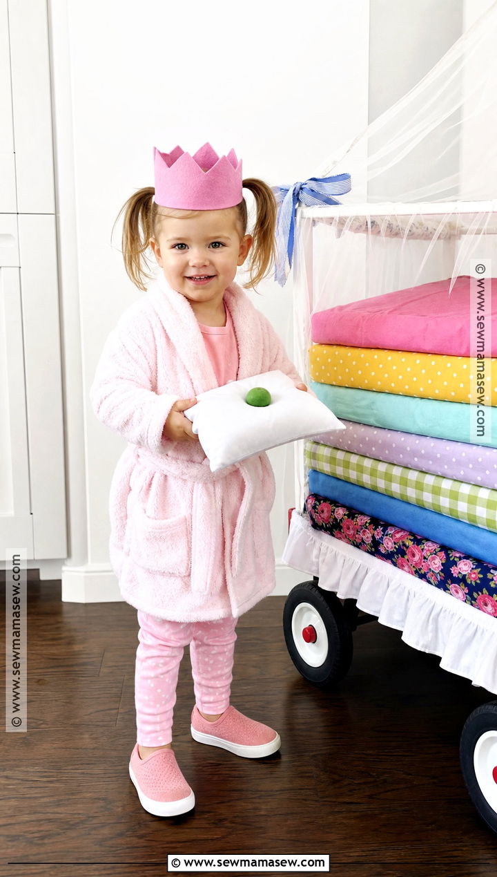 Toddler Princess And The Pea Costume - 30 princess and the pea halloween costume ideas
