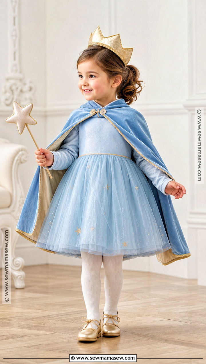 Toddler Princess Costume With Gold Crown - 40 toddler halloween costumes for girls