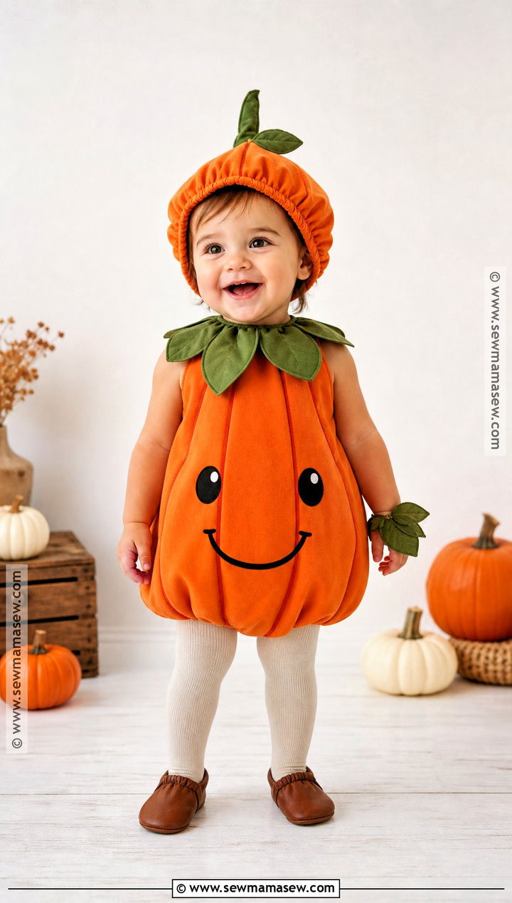 Toddler Pumpkin Bubble Romper Costume - 30 toddler pumpkin costume ideas