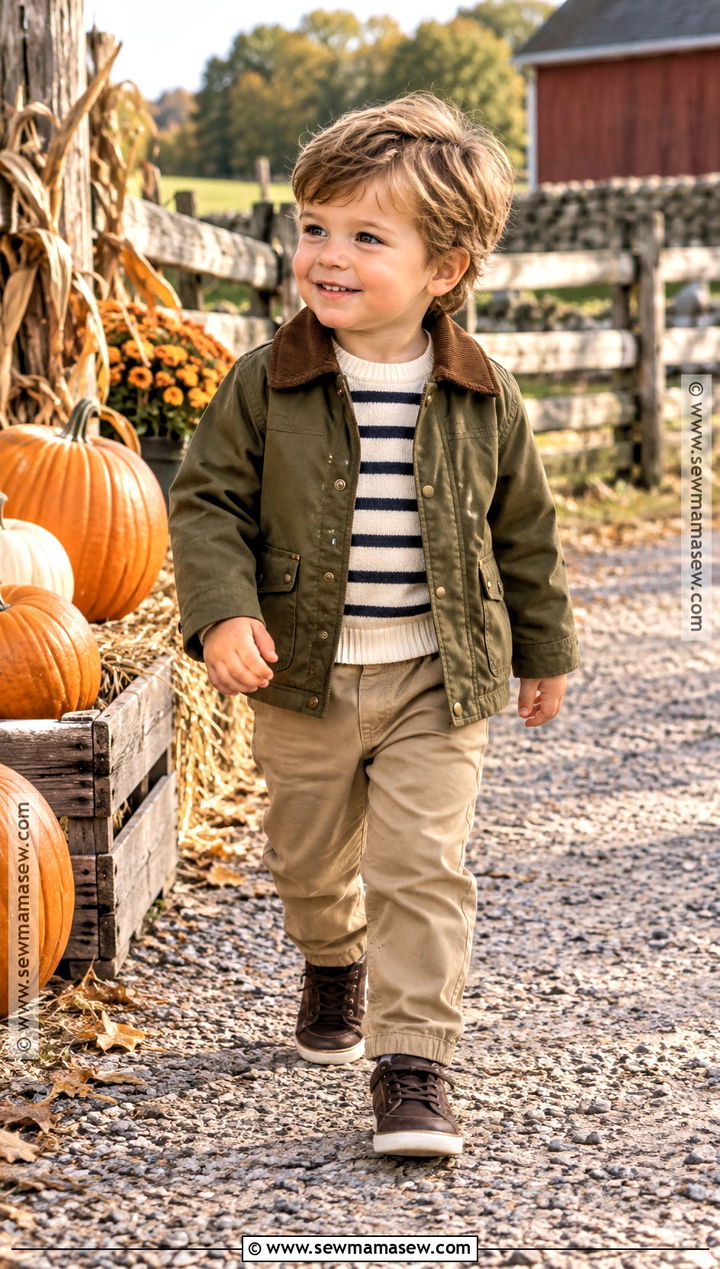 Toddler Pumpkin Patch Outfit With Barn Jacket - 25 toddler pumpkin patch outfit ideas