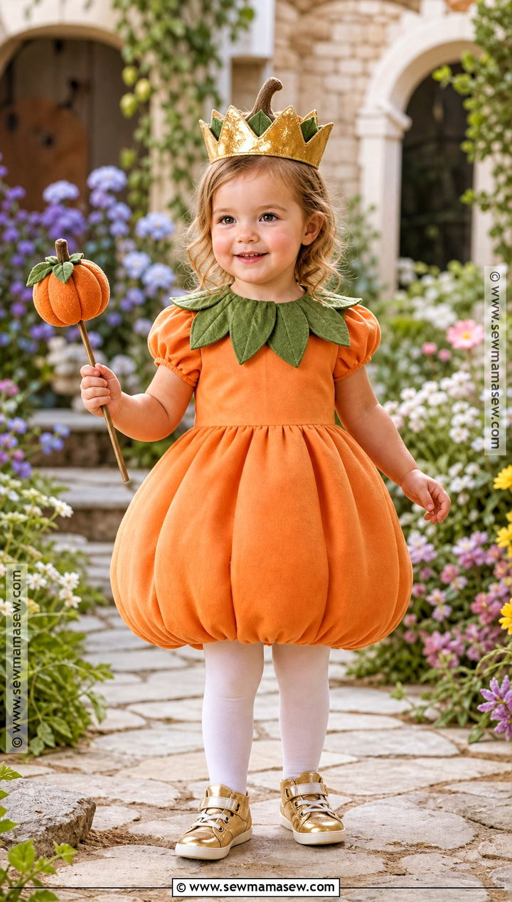 Toddler Pumpkin Princess Costume - 30 toddler pumpkin costume ideas