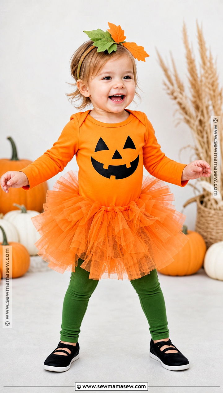 Toddler Pumpkin Tutu Costume - 30 toddler pumpkin costume ideas