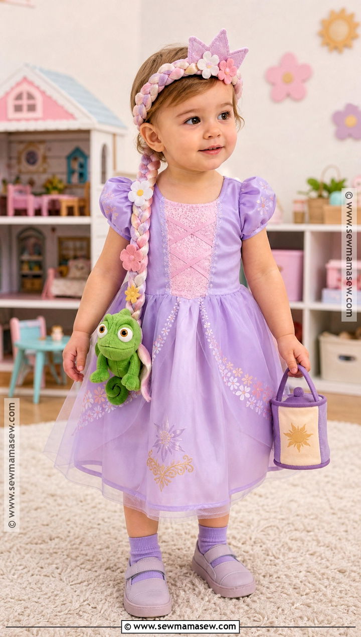 Toddler Rapunzel Costume - 40 repunzle costume idea