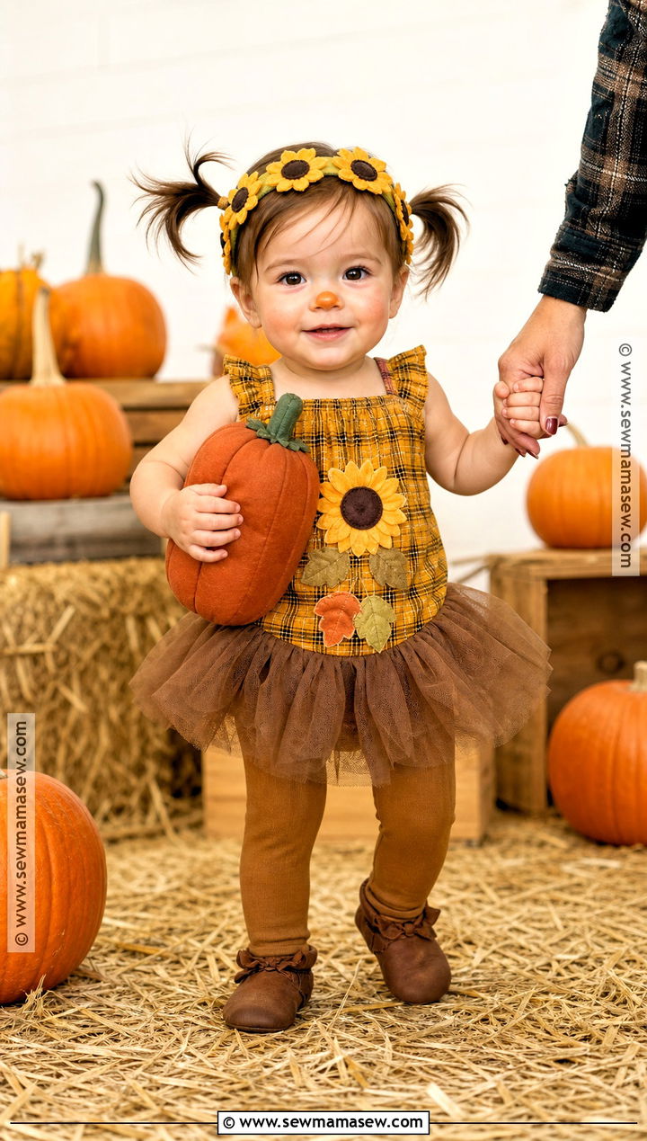 Toddler Scarecrow Outfit With Tutu - 30 scarecrow outfit ideas