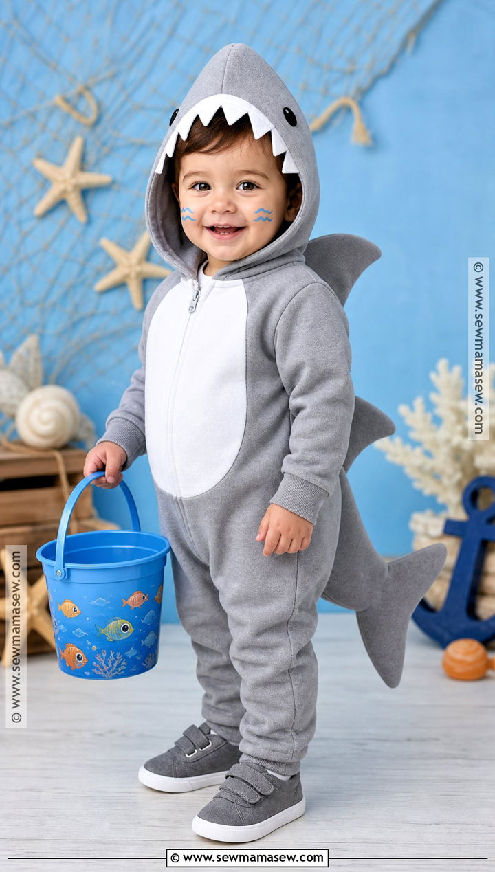 Toddler Shark Costume - 30 toddler halloween costume ideas