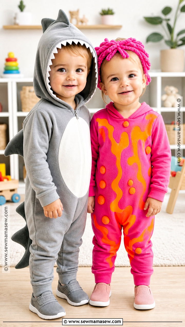 Toddler Sharkboy And Lavagirl Sibling Costume - 30 shark boy and lava girl costumes