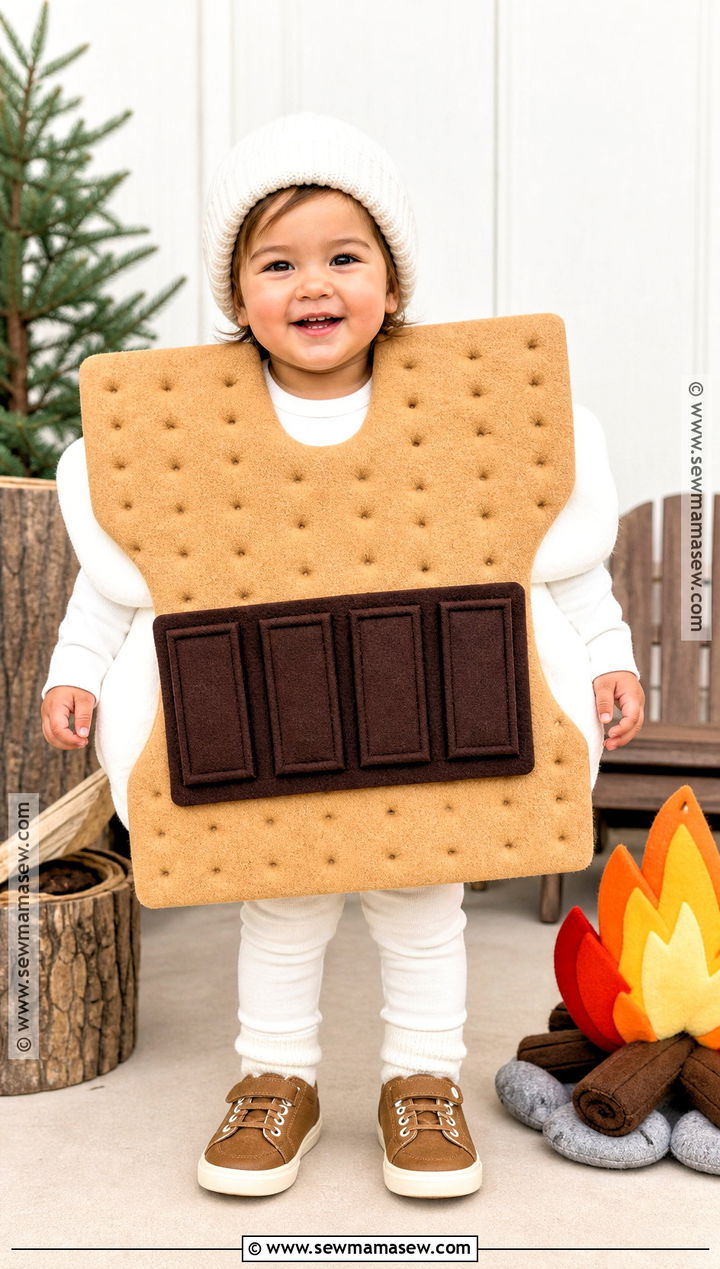 Toddler Smore Costume - 30 funny toddler halloween costumes