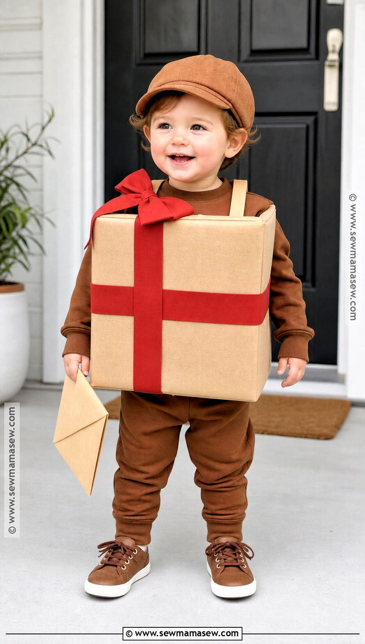 Toddler Special Delivery Package Costume - 30 funny toddler halloween costumes