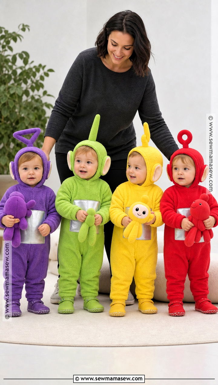 Toddler Teletubbies Group Costume - 40 teletubbies costume ideas