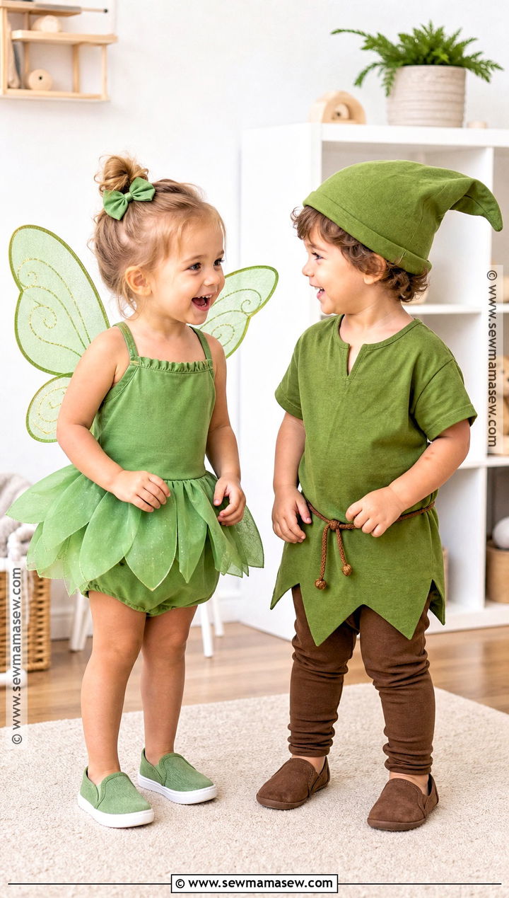 Toddler Tinker Bell And Peter Pan Costume - 30 tinker bell and peter pan costume ideas