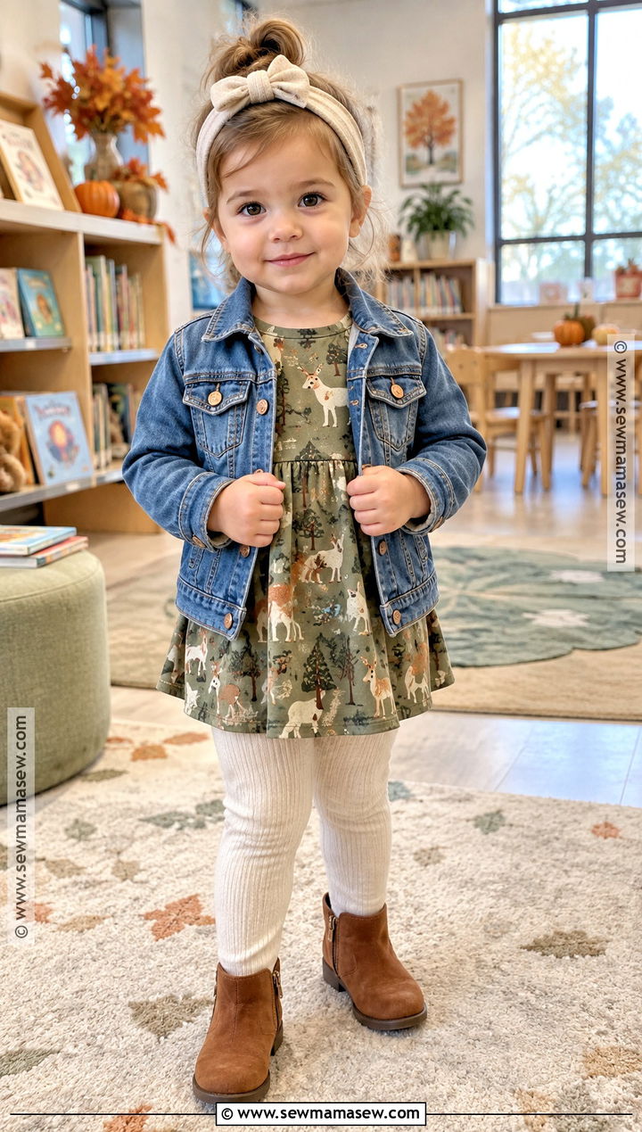 Toddler Tunic And Leggings Outfit - 20 toddler fall fashion ideas