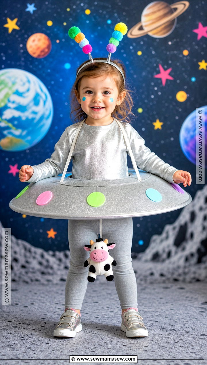 Toddler UFO Costume - 30 funny toddler halloween costumes
