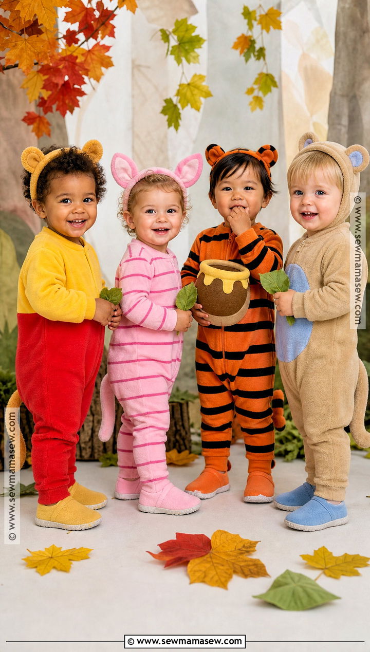 Toddler Winnie The Pooh Family Costume - 30 winnie the pooh family costumes