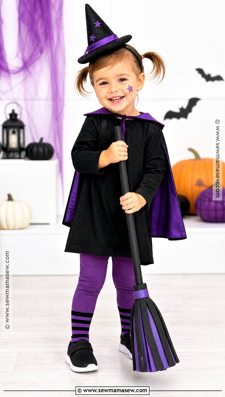 Toddler Witch Costume - 45 witch halloween costume ideas