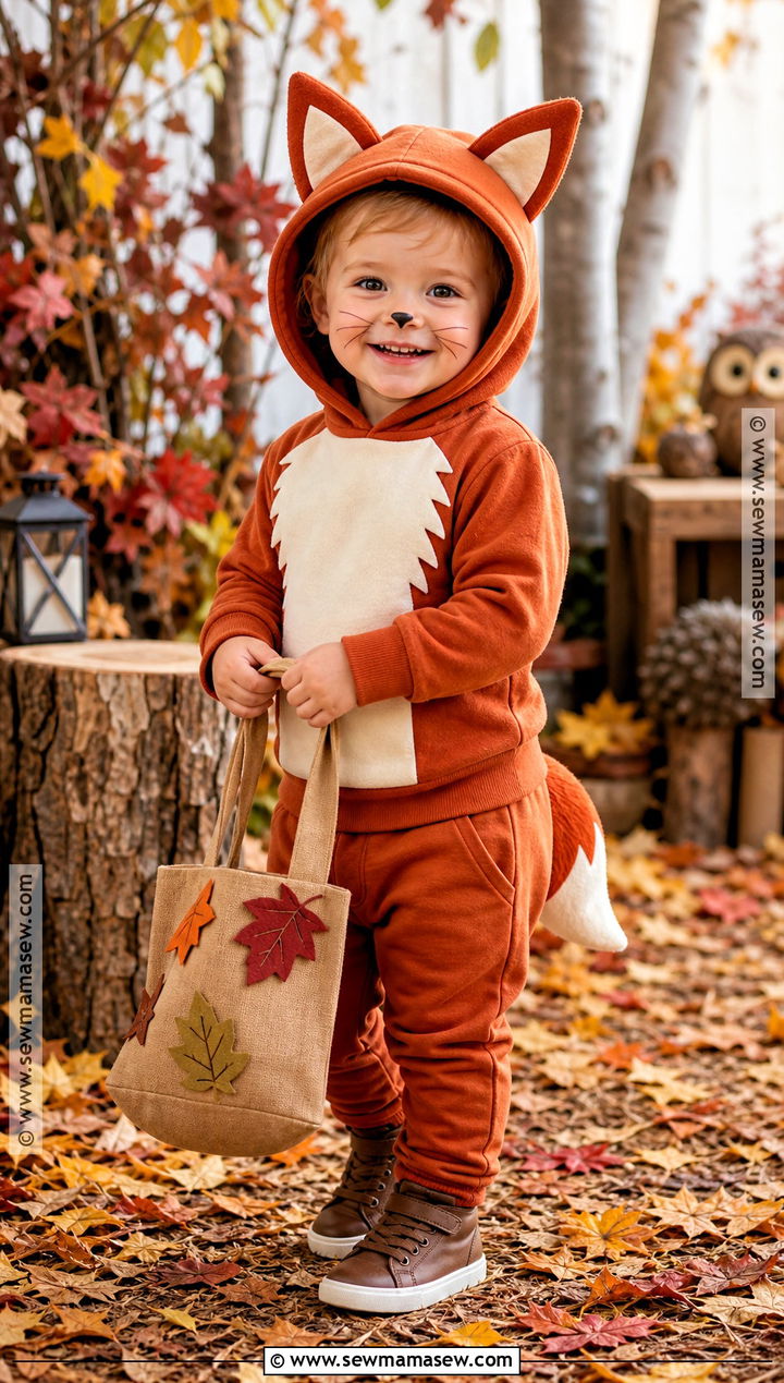 Toddler Woodland Fox Costume - 30 toddler halloween costume ideas