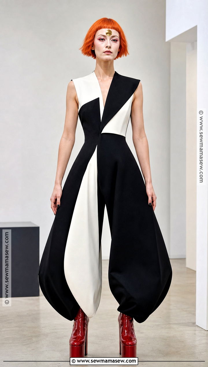 Tokyo Pop Black And White Costume - 30 david bowie costume ideas for women