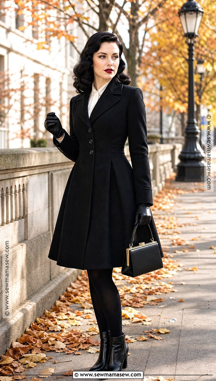 Tomie Vintage Black Coat Cosplay - 45 tomie cosplay ideas