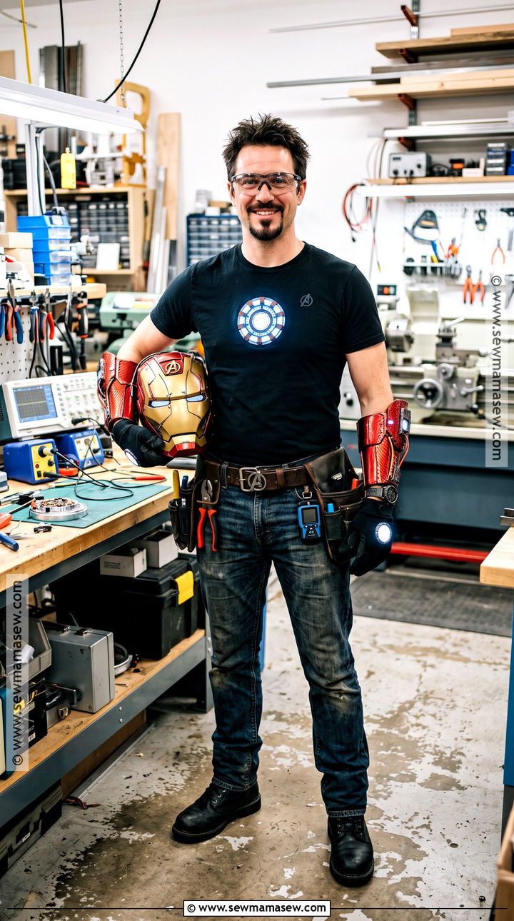 Tony Stark Workshop Costume - 30 iron man costume ideas