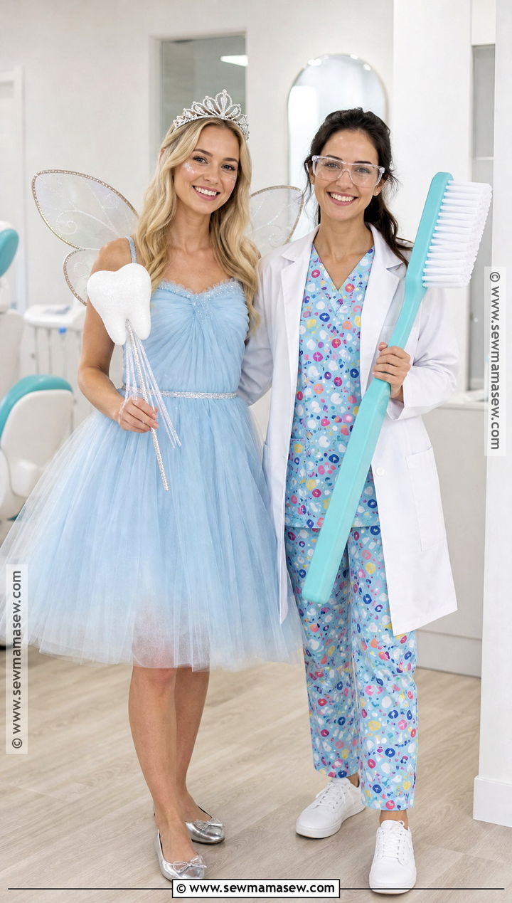 Tooth Fairy And Dentist Costume - 35 female duo costumes