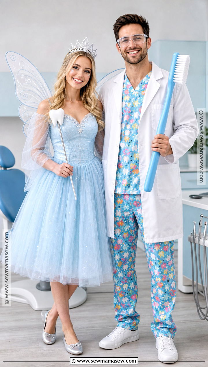 Tooth Fairy And Dentist Costume - 45 cute couple halloween costumes