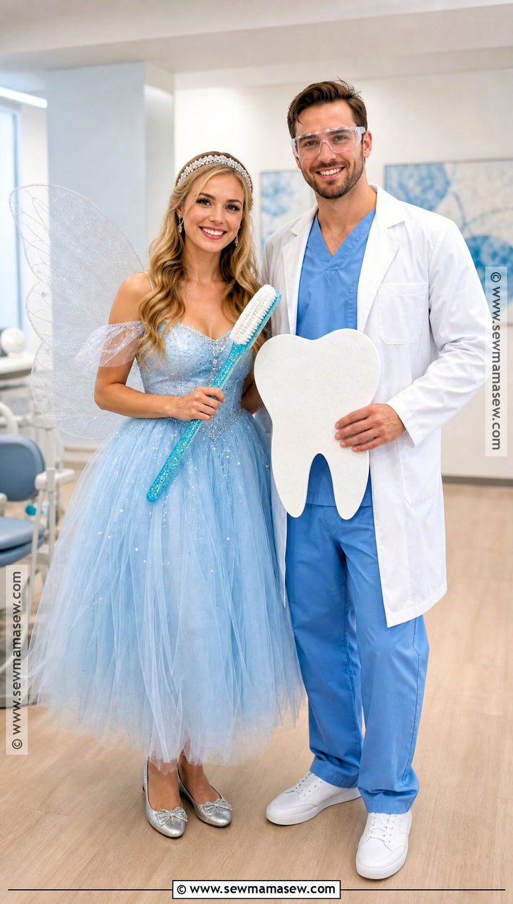 Tooth Fairy And Dentist Costume - 30 best couples costumes creative