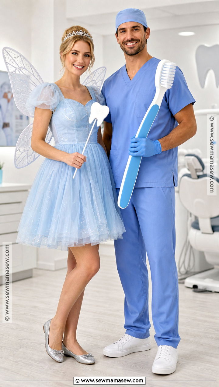 Tooth Fairy And Dentist Couple Costume - 35 best halloween costumes for couples