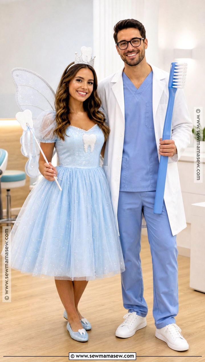 Tooth Fairy And Dentist Couples Costume - 40 unique couples halloween costume ideas