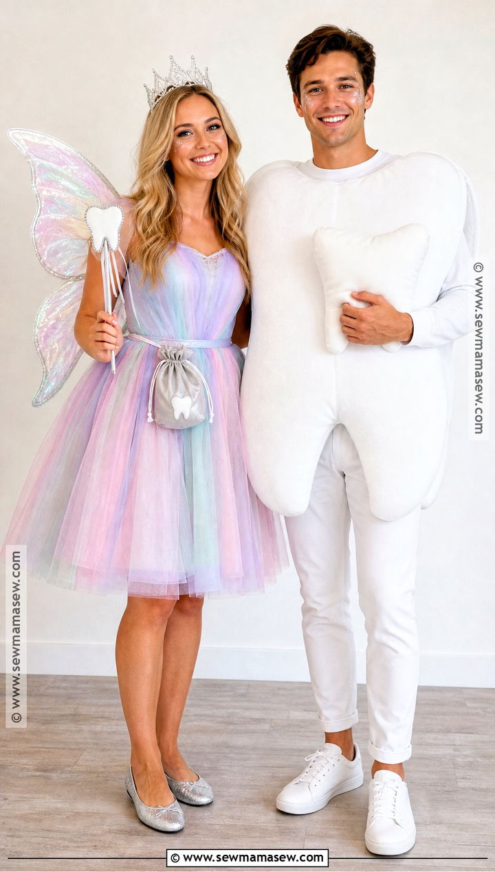 Tooth Fairy And Tooth Couple Costume - 30 tooth fairy ideas costume