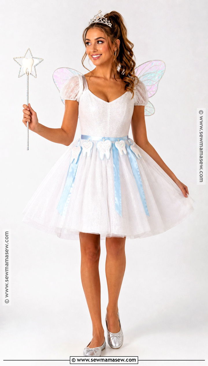 Tooth Fairy Costume With White Dress - 30 White Dress Costume Ideas