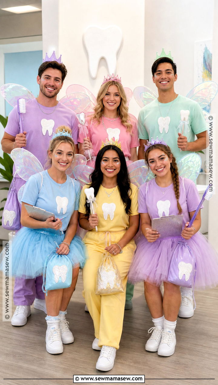 Tooth Fairy Squad Group Costume - 30 tooth fairy ideas costume