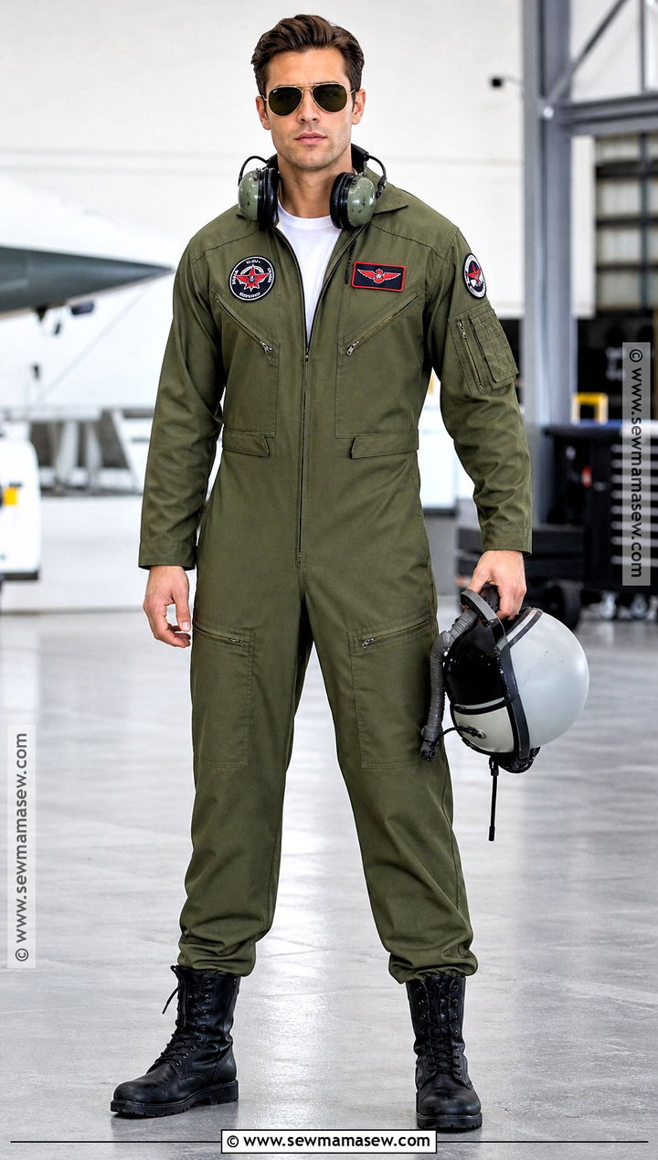 Top Gun Pilot Costume - 30 easy guy halloween costumes