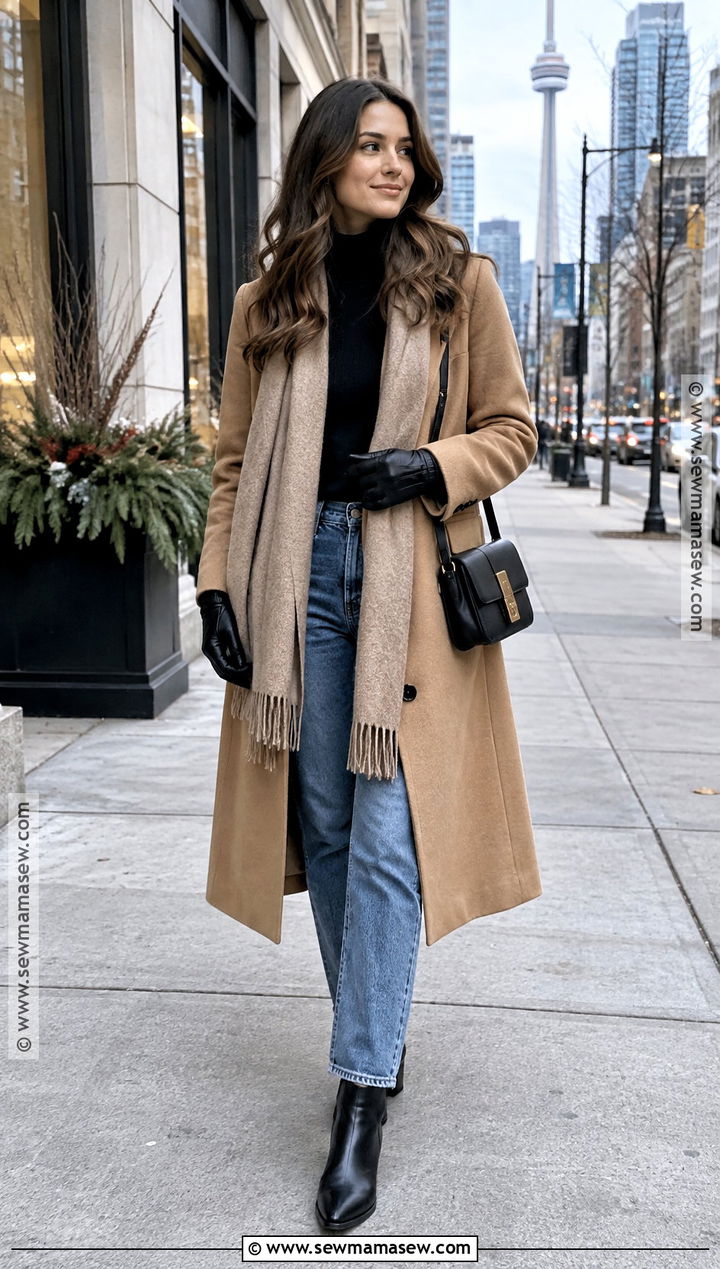Toronto November Wool Coat Outfit - 15 toronto november outfit ideas
