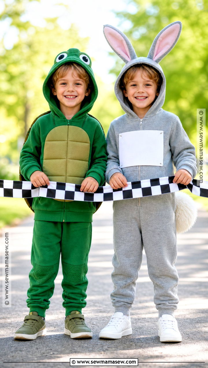 Tortoise And Hare Twin Costume - 30 twins halloween costumes